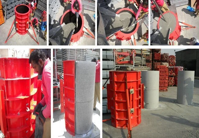 Circular Column Formwork For Concrete Slab Application1